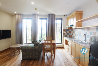 Brandnew and Morden 01 bedroom apartment for rent in Dang Thai Mai st, Tay Ho area.